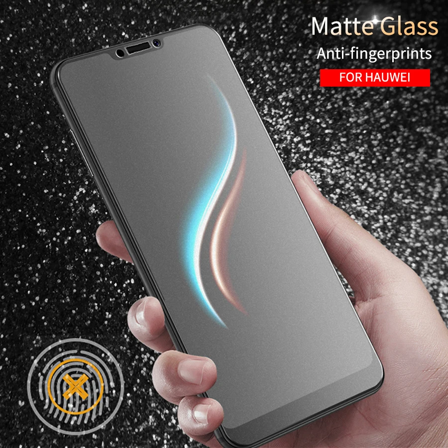 Protecteur d'écran 9H en verre trempé 256 pour Huawei Mate 20 et 30 Lite,  film conviviale ré anti empreintes digitales - AliExpress