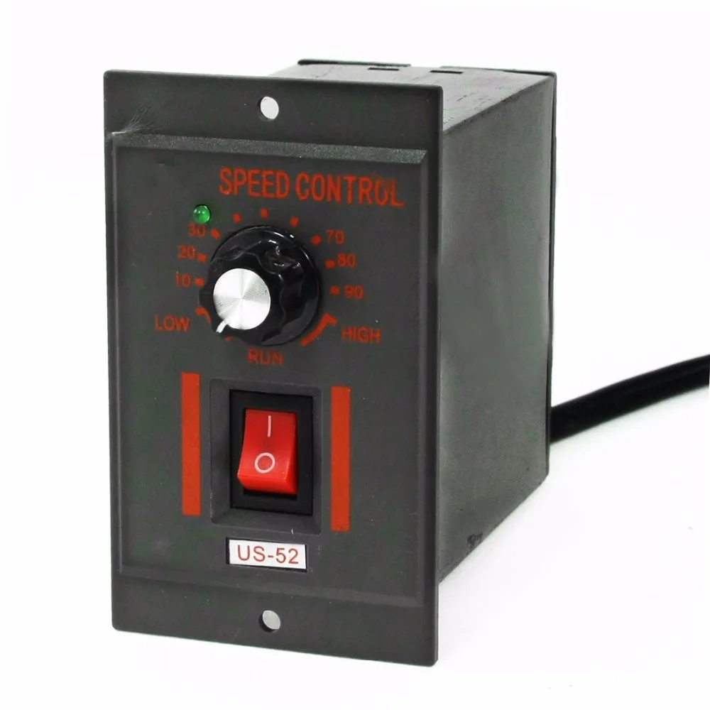 

US-52 40W AC 220V Gear Motor Speed Control Switch US-52