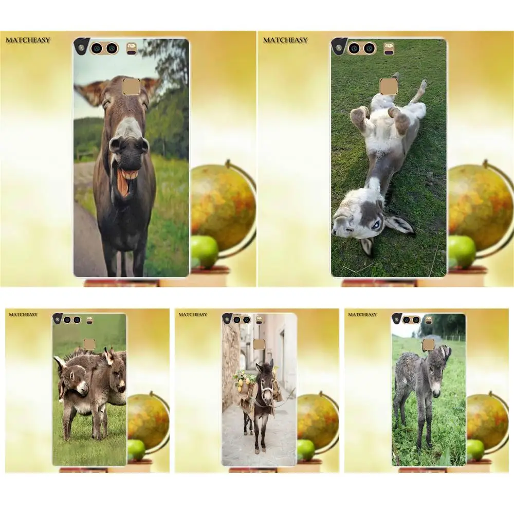 For Huawei G7 G8 Honor 5A 5C 5X 6 6X 7 8 V8 Mate 9 P7 P8 P9 P10 Lite Plus Soft Cell Case Big Ass Long Ear Eeyore Cute Donkey | Мобильные