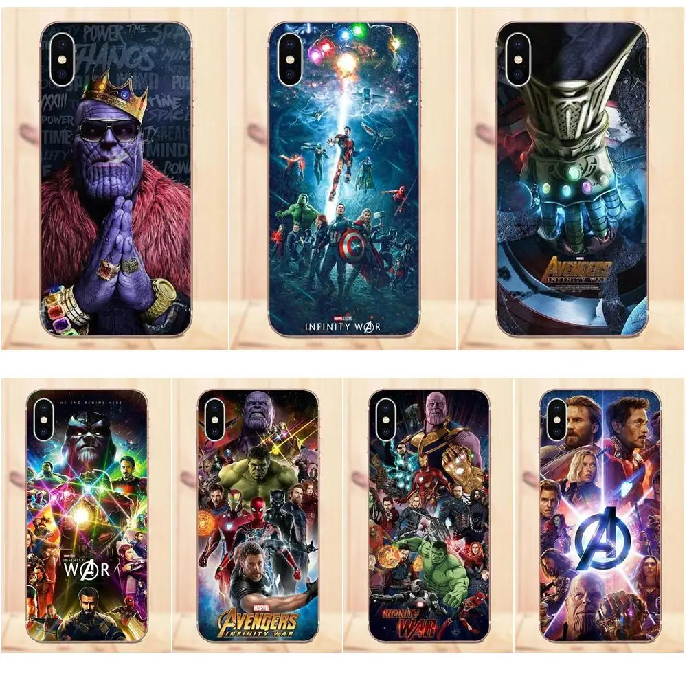 

Soft Top Selling Marvel Avengers Infinity War Thanos For Xiaomi Redmi 5 4A 3 3S Pro Mi4 Mi4i Mi5 Mi5S Mi Max Mix 2 Note 3 4 Plus