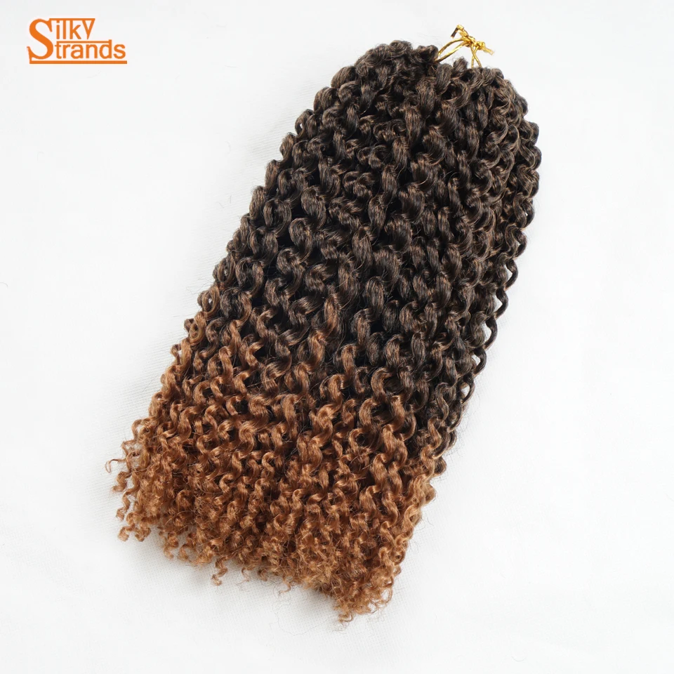 Ombre Crochet Braids Hair Extensions Synthetic Braiding Hairstyles