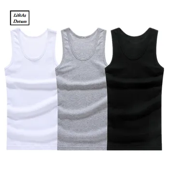 Men's Sleeveless Cotton Tank Tops