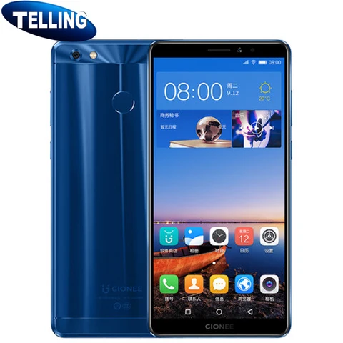 Global Rom Original Gionee Power Mobile Phone Android 7 1 Snapdragon MSM8940 Octa Core 4 64G Full Screen 13M Camera 5000mAh