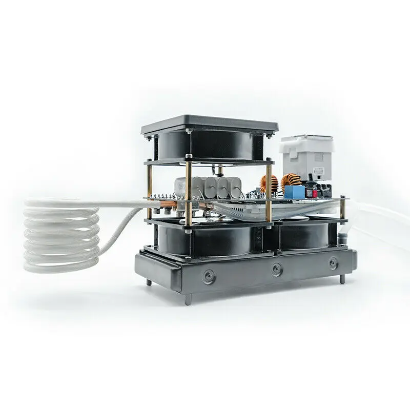 220V ZVS Induction Heating Machine Miniature Metal quenching melting furnace