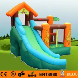 Бесплатная доставка Kangroo мини горка место для прыгания надувная игровая площадка для помещений для детей с бесплатной CE воздуходувкой