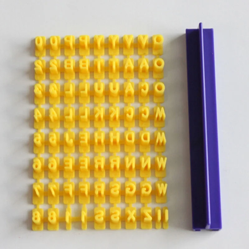 Newly Biscuit Cutter Number Alphabet Fondant Cookie Mould Cake Cutters Decor Baking Molds Tools 5