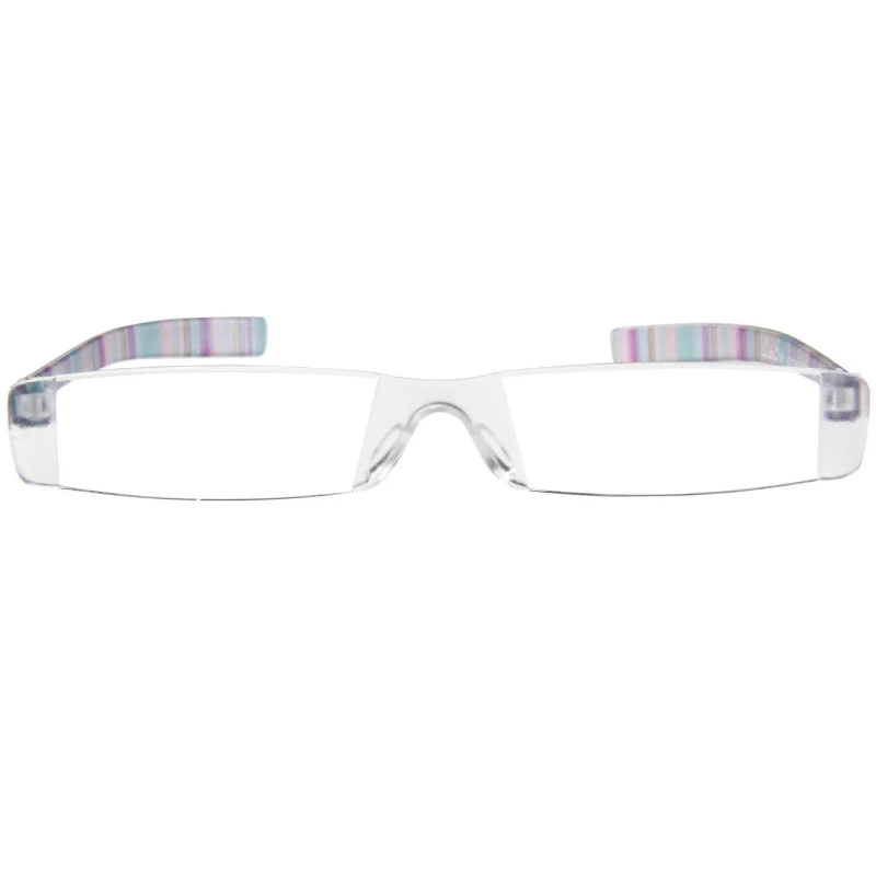 3 пары! Модные небольшой тонкий очки для чтения портативный без оправы легкие очки мужские и женские 5188