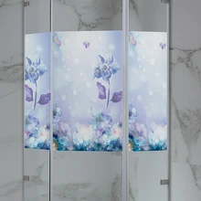 Оконная палка дверь и окно Электростатическая матовая целлофановая непрозрачная декоративная Ванная комната Спальня бумага на окна фольга