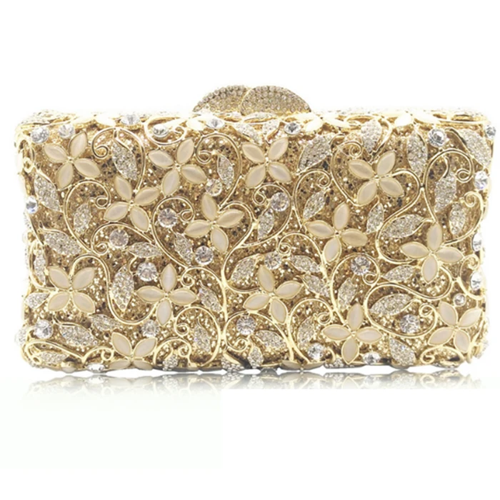 silver purse for wedding