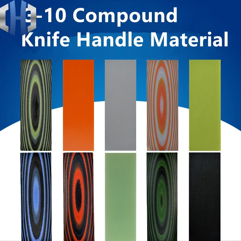 G 10 Compound Knife Handle Material Knife Making Handle Material Black
