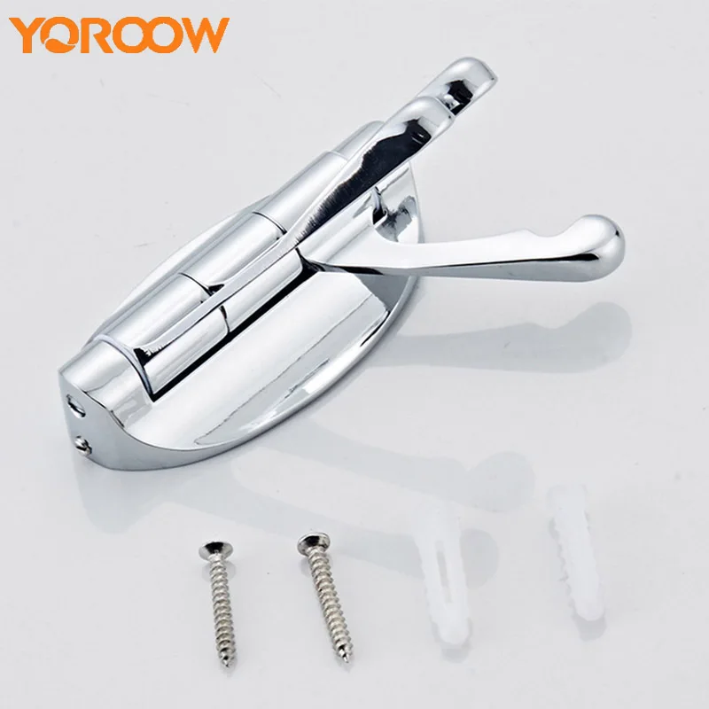 

Bathroom Hardware Kitchen Stainless Steel Coat Hook Door Movable Towel Clothes Wall 304 Nail Polish Rack Holder Home AFJ0020