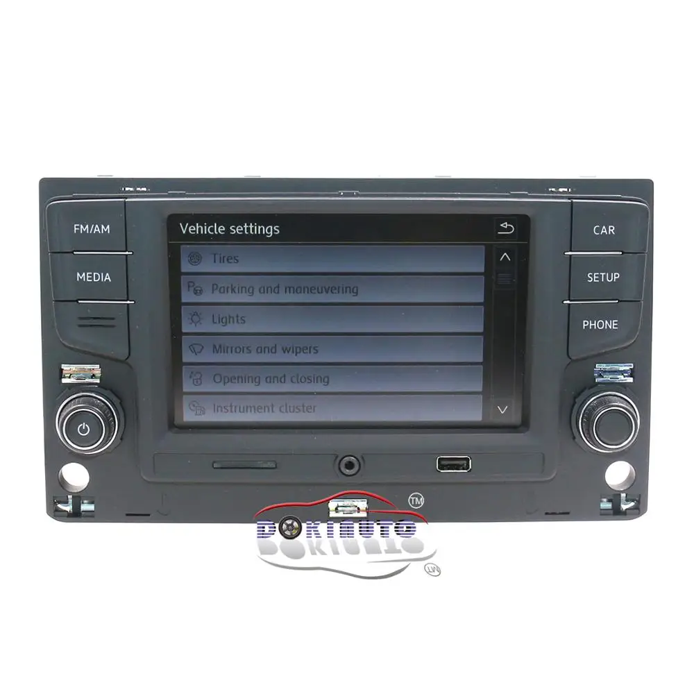 Турецкий OSD 6 5 &quotΦ System с поддержкой MirrorLink Bluetooth Desay 5GG035280B для VW Golf 7 MK7 VII Passat
