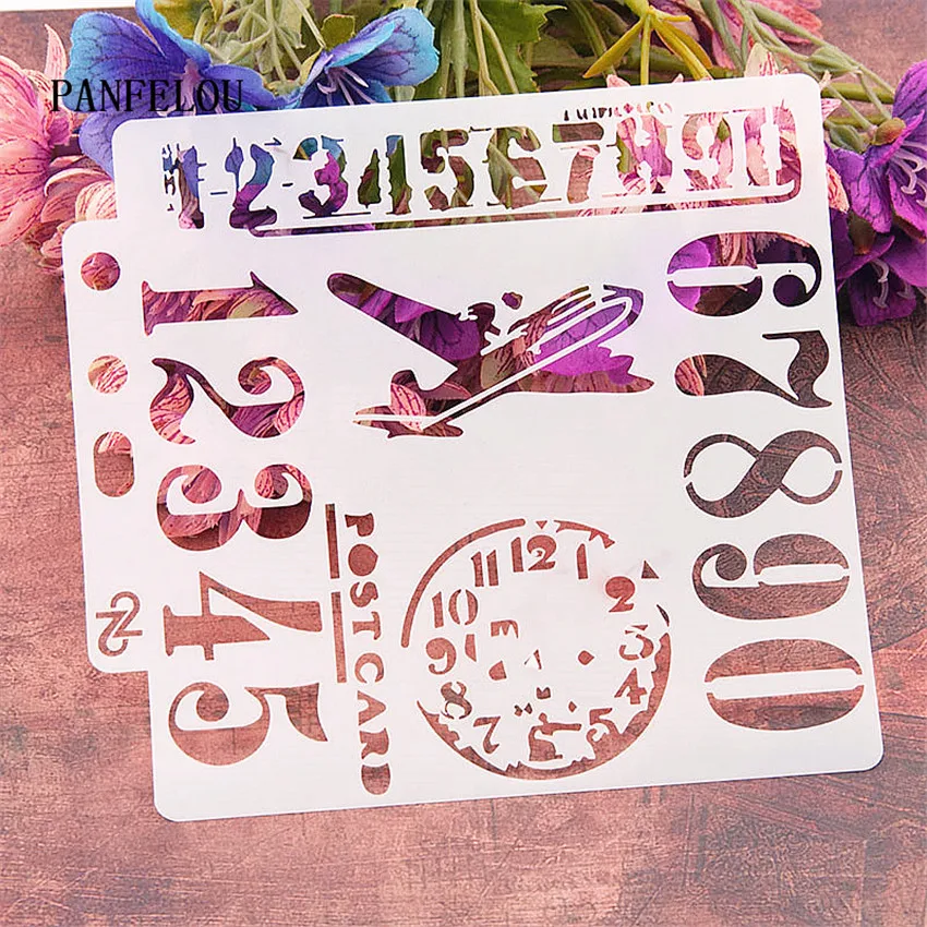 

The digital stamp scrapbook stencils spray plastic mold shield DIY cake hollow Embellishment printing lace ruler valentine