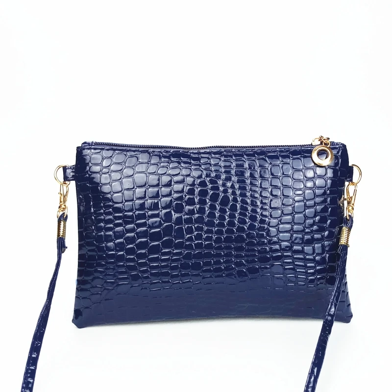 

2018 New Fashion Women's Messenger Bags Brand Handbag Pu Leather Lady Clutch Crocodile Mini Purse Small Shoulder Cross Body Bag