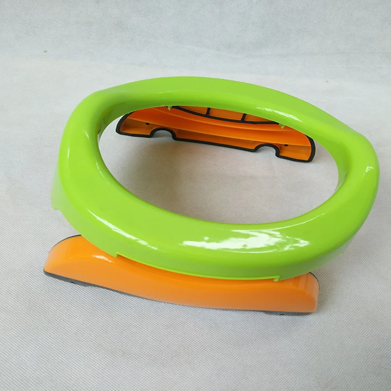 

Baby Plastic Toilet Seat Seat Bedroom Flower Pot ring Children's Trainer Portable Potty Toilet Folding Comfortable Seat
