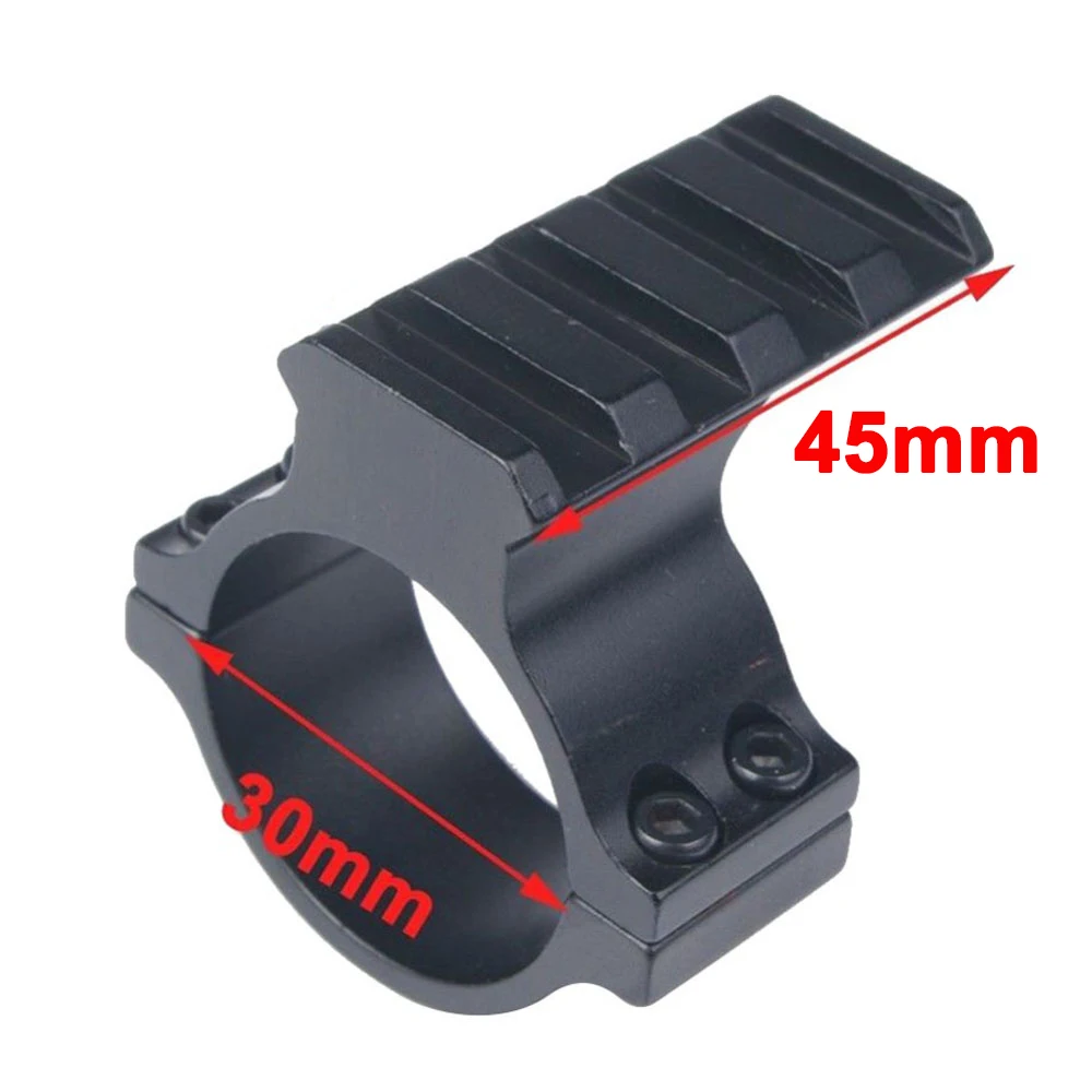 See-Thr 1" 30mm Ring 20mm Rail scope mount for Rifle Scope Sight Torch Aluminum 