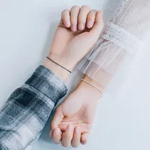 925 стерлингового серебра день и ночь браслет женский прекрасный простота личности Confidante сестры аксессуары Z6317