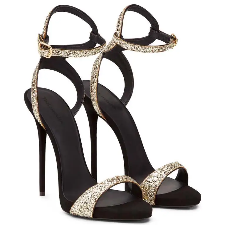 

Spring and Summer New Fashion European and American Big Code Banquet High-heeled Sandals