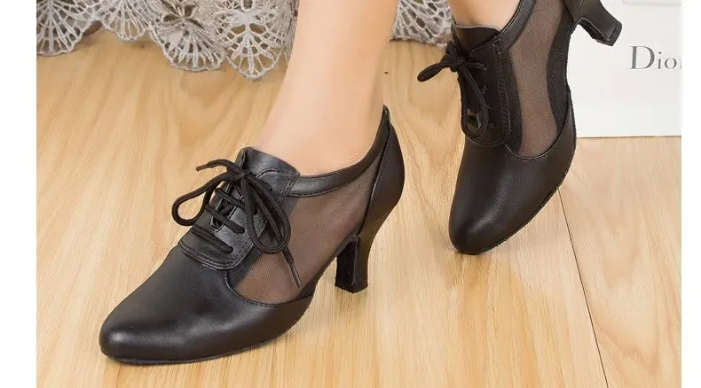 2019 высокое качество Geniune кожа для Zapatos De Baile Latino De Mujer латинские и Бальные Танцевальные Туфли для девочек танцевальная обувь