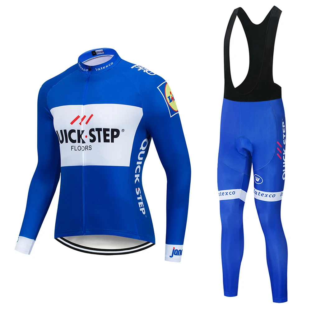 Командная рубашка для езды на велосипеде 9D Pad велосипедные штаны Одежда для велоспорта Мужская весенне-осенняя велосипедная одежда Джерси - Цвет: Long Cycling set