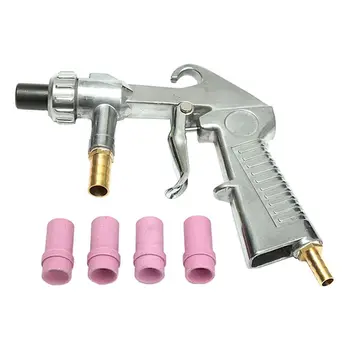 

Sandblaster Gun Air Siphon + 4pcs Ceramic Nozzles Abrasive 4.5mm/5mm/6mm/7mm Set
