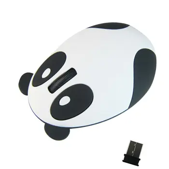 

Silent Mouse 2.4G Wireless Charging Mouse Cartoon Cute Panda Optical Mouse Office Home Computer Accessories