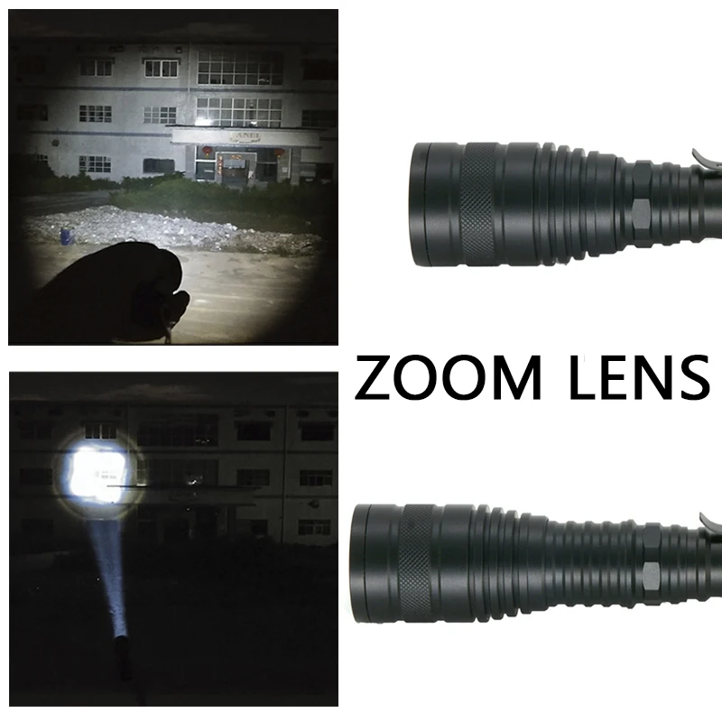 Litwod Z30P75 CREE XLamp XHP70.2 XHP50 чип 3200lm зум объектив 18650 Мощный тактический светодиодный