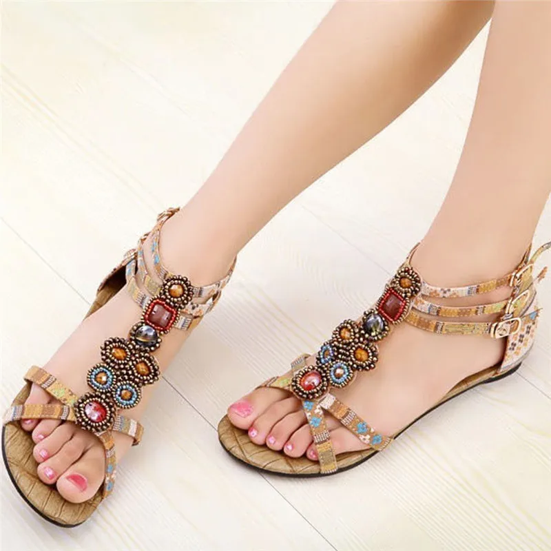 New-Arrivals-Hot-New-Women-Summer-Bohemian-Style-Zipper-Flats-Shoes-Beading-Casual-Open-Toe-Sandals (3)