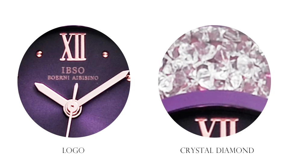 IBSO Brand Women Fashion Watch 2018 Mesh Strap Watch Female Watch 02