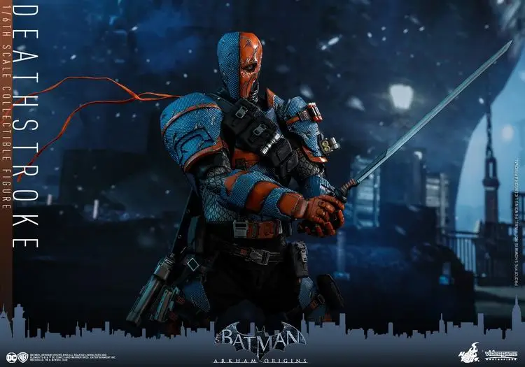 Полный набор 1/6 масштаб Бэтмен: Arkham Origins Deathstroke VGM30 фигурка игрушка Коллекционная фигурка кукла игрушки подарок с коробкой