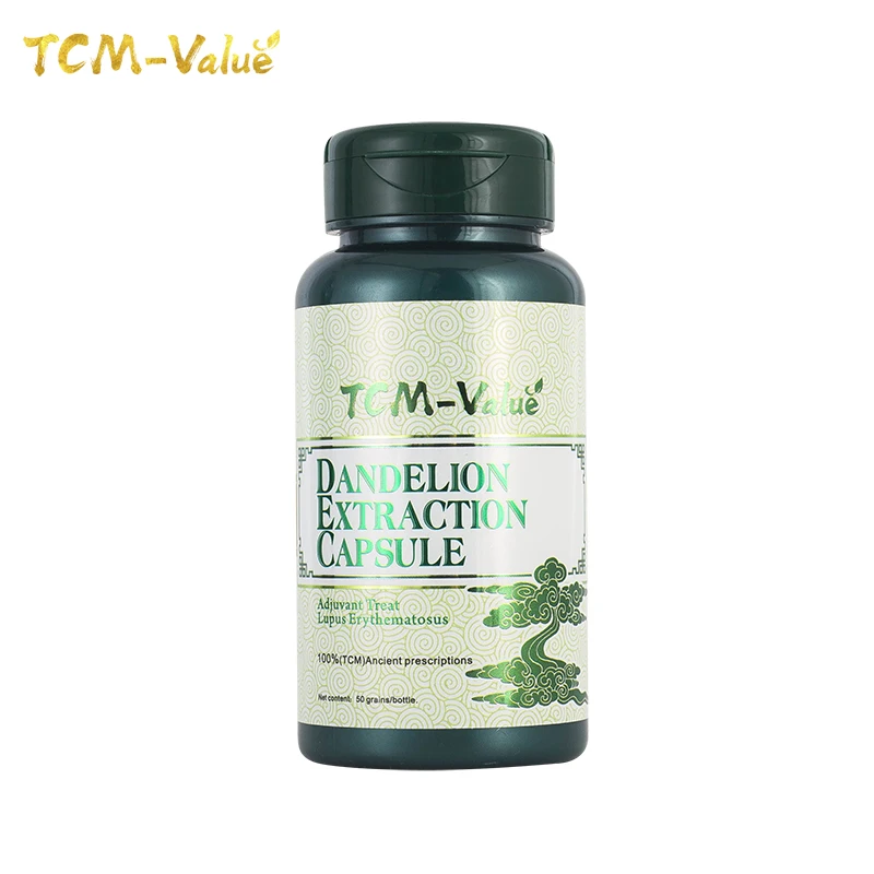 

TCM-Value Dandelion Extraction Capsule, Adjuvant Treat Lupus Erythematosus, Cure Systemic lupus erythematosus and Dander, 50pcs