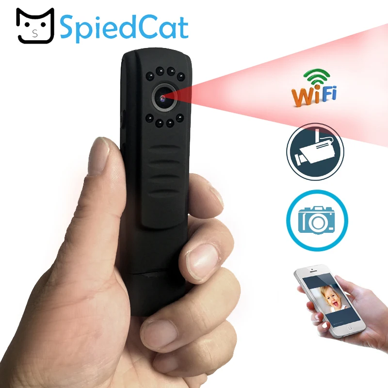 Ночное видение Камера Wi Fi fullHD 1080 p мини видеокамеры H.264 цифровая видео и аудио