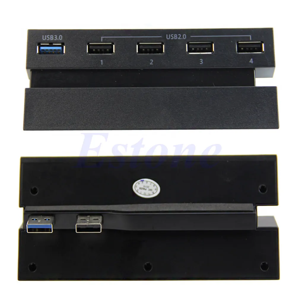 5 Порты USB 3,0 2,0 концентратор Расширение высокоскоростной адаптер для sony Playstation 4 PS4 F42D