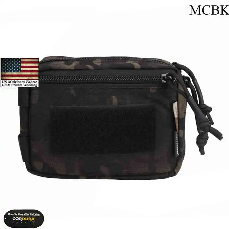 MCBK EMERSONGEAR Подключаемая поясная сумка для мусора, сумка для тактических военных охотничьих инструментов для страйкбола, сумка Мультикам, черный рюкзак EM8337 - Цвет: MCBK