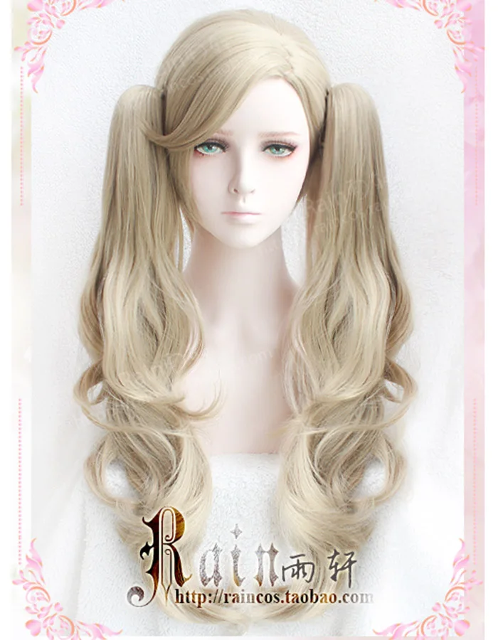 Anne Takamaki Wig P5 Persona 5 Hero Kurusu Акира рюиджи Сакамото Анна такамаки Юсуке Китагава Хару Окумура футаба Сакура Такеми Тхэ косплей парик - Цвет: Anne Takamaki Wig