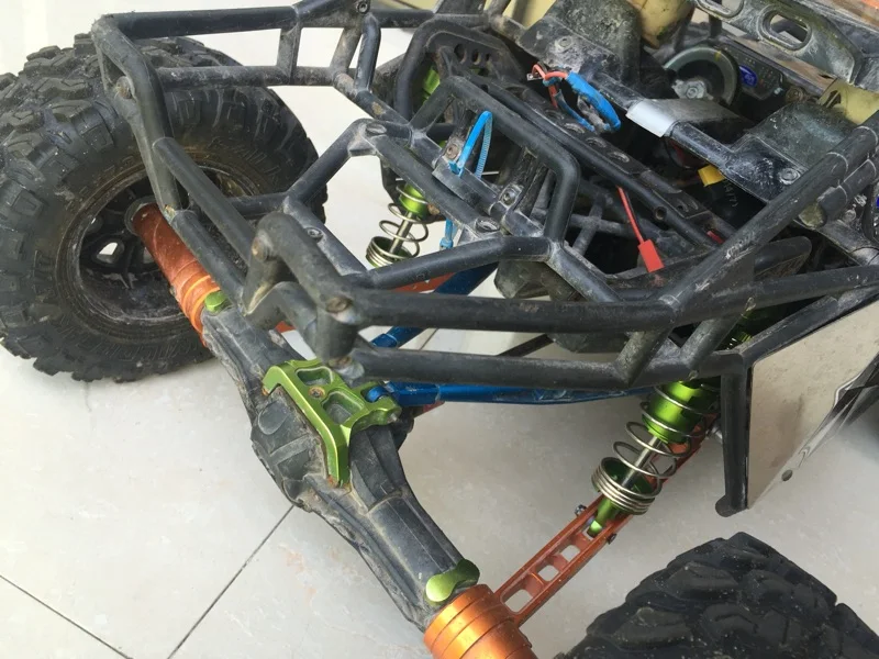 Сплав l-образный Усиленный амортизатор 6 мм для axial Yeti XL90032 1/10 rc автомобиля