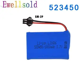 

Ewellsold 3.7v1000mah lithium battery for RC Transformation robot /RC car 4pcs/lot