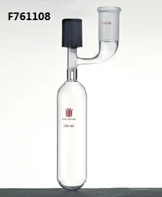 

F761108:Tube,Storage with outer Joint, JointSIZE:14/20, Valve Size:0-8mm, Capacity:100ml, Tube O.D.*Length:40*165mm