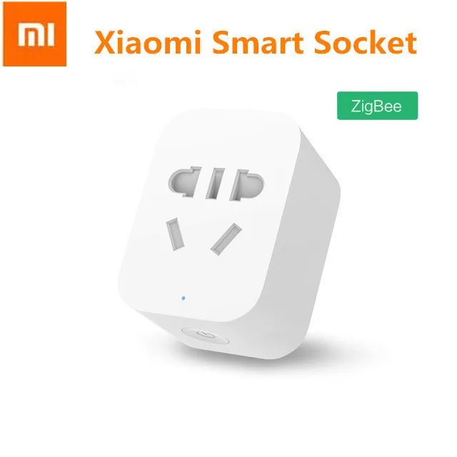 Original Xiaomi Mi Smart WiFi Socket Zigbee Version APP Remote Control Timer Power Plug Power Detection Plug Work with Gateway
