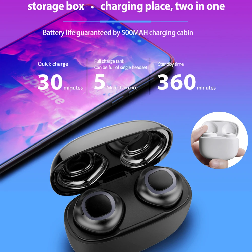 V09 туры Беспроводной Bluetooth 4,2 наушники-вкладыши, наушники стерео спортивные наушники-вкладыши гарнитура