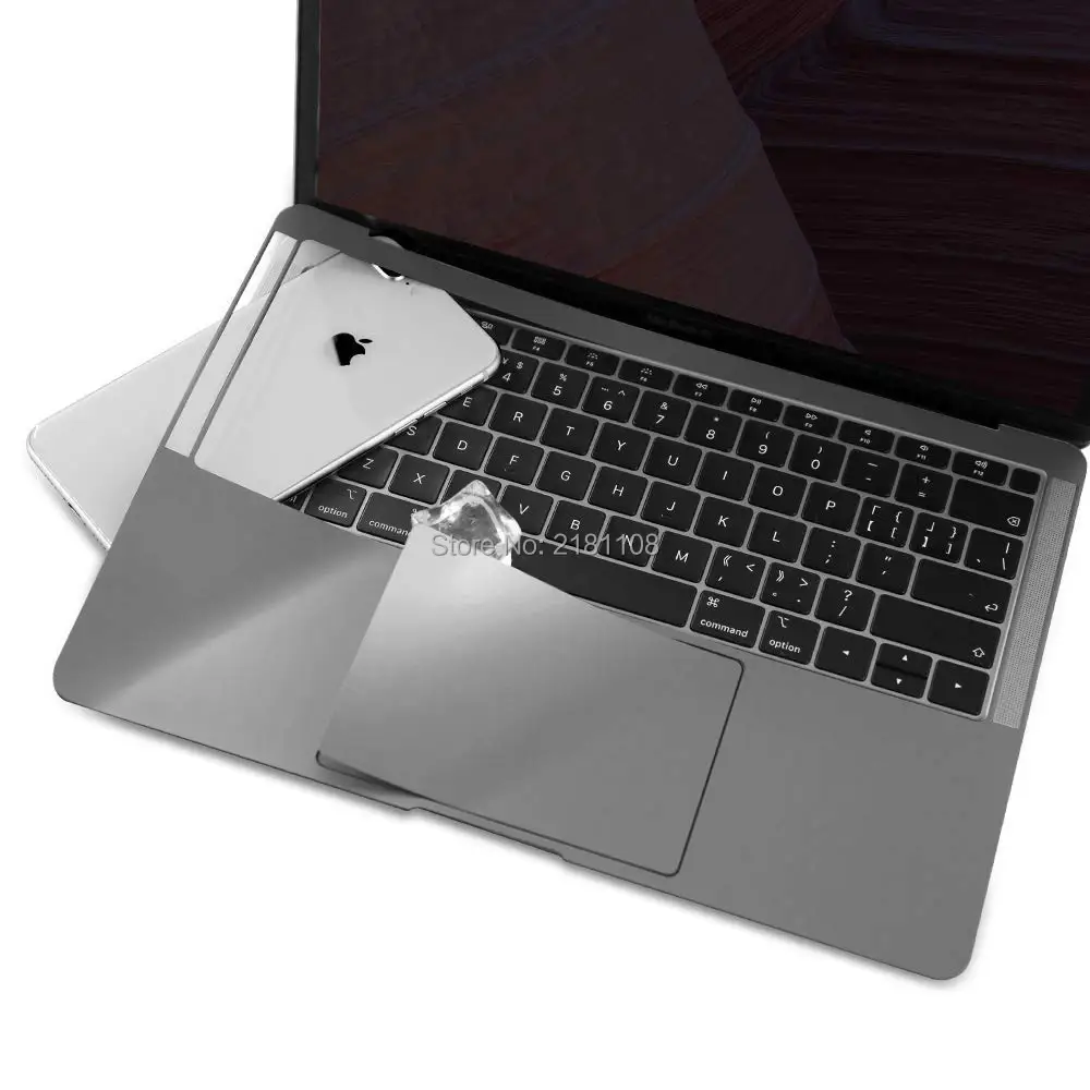 5 в 1 защитная виниловая наклейка крышка для Macbook Air 13 с дисплеем retina верх/низ/тачпад/Palmguard кожа/протектор экрана