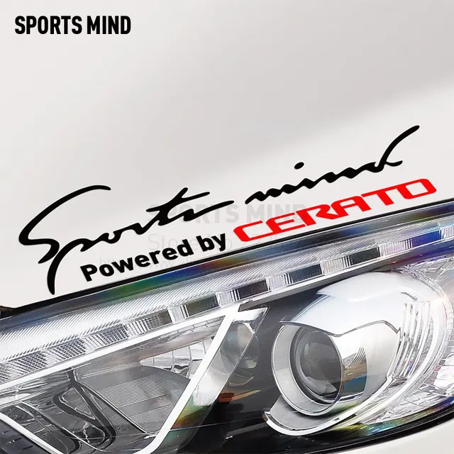 US $5.99 Sports Mind Car Sticker On Car Lamp Eyebrow Car-Styling For kia cerato k3 2006-2017 car accessories