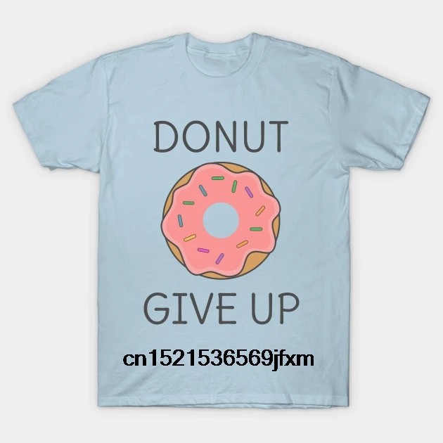 Gildan Printed Men T Shirt Cotton Short-Sleeve New Style Funny Donut Pun Women T-Shirt | Мужская одежда