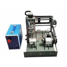 3d cnc roteador 2030 300 w 4 eixos cnc carving máquina de corte madeira mini torno