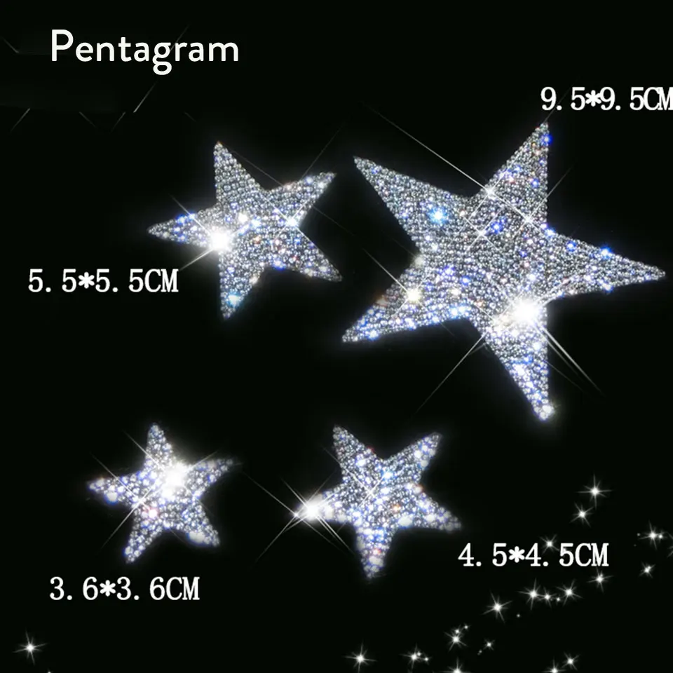 Различные узоры кристаллических автомобильных наклеек s украшающие машины бампер окна ноутбуки багаж Стразы наклейки белые Авто Assessoires
