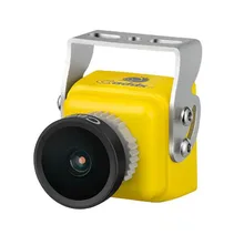 1 pc Bloqueado 600TVL Caddx Turbo S1 1/3 CCD IR Da Câmera FPV NTSC/PAL DC 5 v-40 v Tensão Larga Para Zangão FPV RC Peças Acessórios
