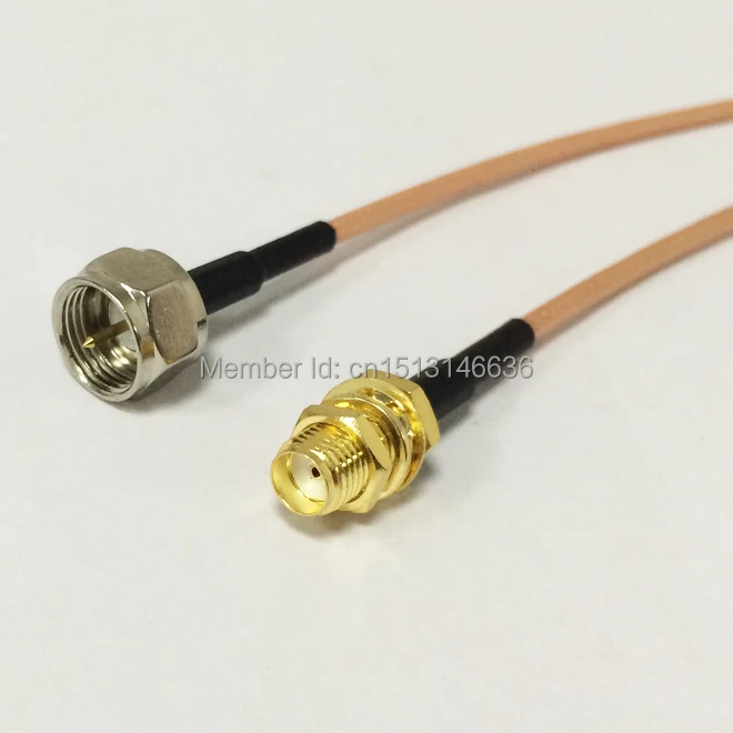 Высокое Качество SMA гнездо Гайка к F штекер RG316 кабель 15 см 6 дюймов удлинитель