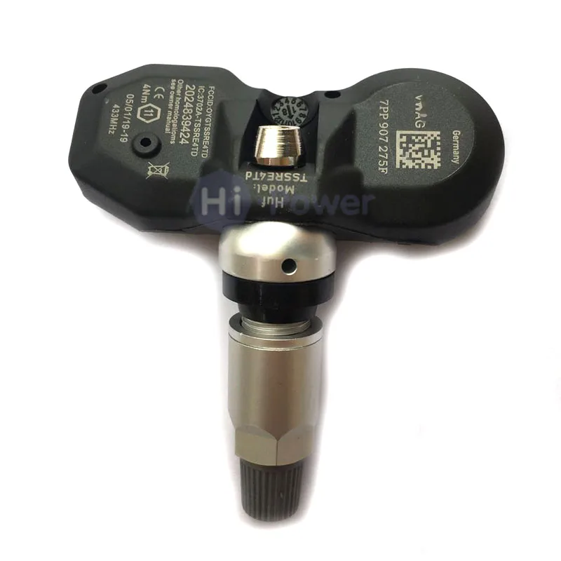 

433MHZ 7PP907275F Tire Pressure Sensor For Volkswagen Audi A6 Q7 R8 RS4 S4 S6 Porsche TPMS 4F0907275 4F0907275B