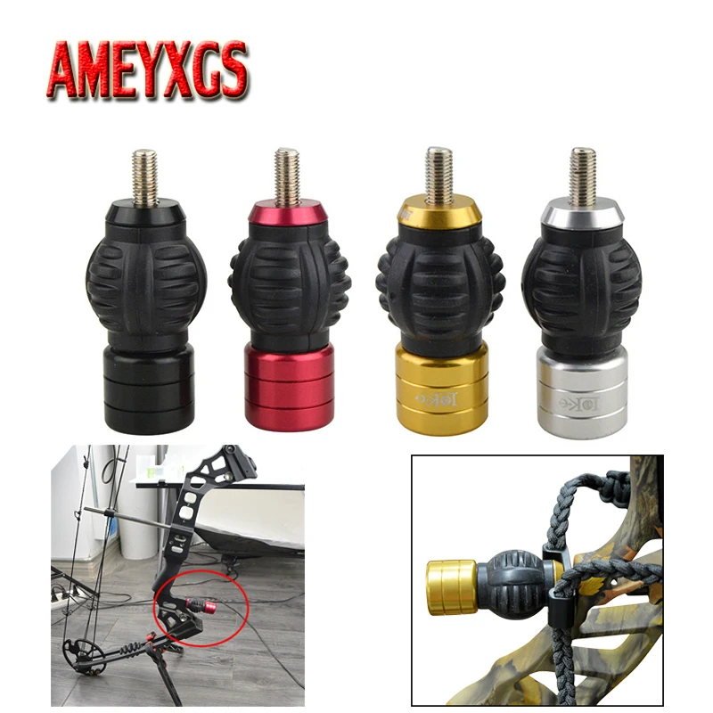 

1pc Archery Compound Bow Stabilizer Bow Riser Damper Shock Absorber Reduce Shooting Shock For Bow And Arrow Hunting Accessories