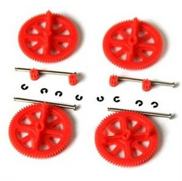Parrot AR Drone 2 0 1 0 Quadcopter Spare Parts Motor Gears Shafts Red Free shipping
